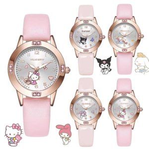 Sanrio Wristwatch Childrens or Adults Hello Kitty Characters You Choose